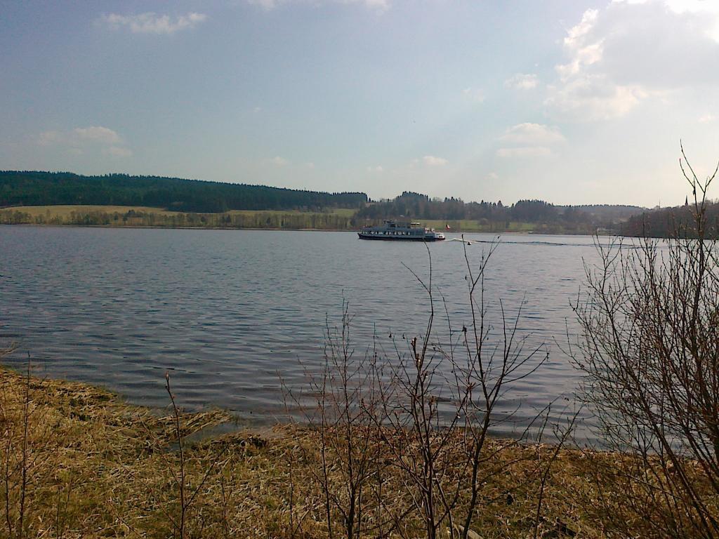 Penzion U Pesku Horní Planá Exteriör bild
