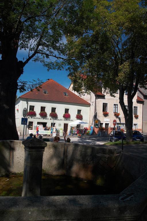 Penzion U Pesku Horní Planá Exteriör bild